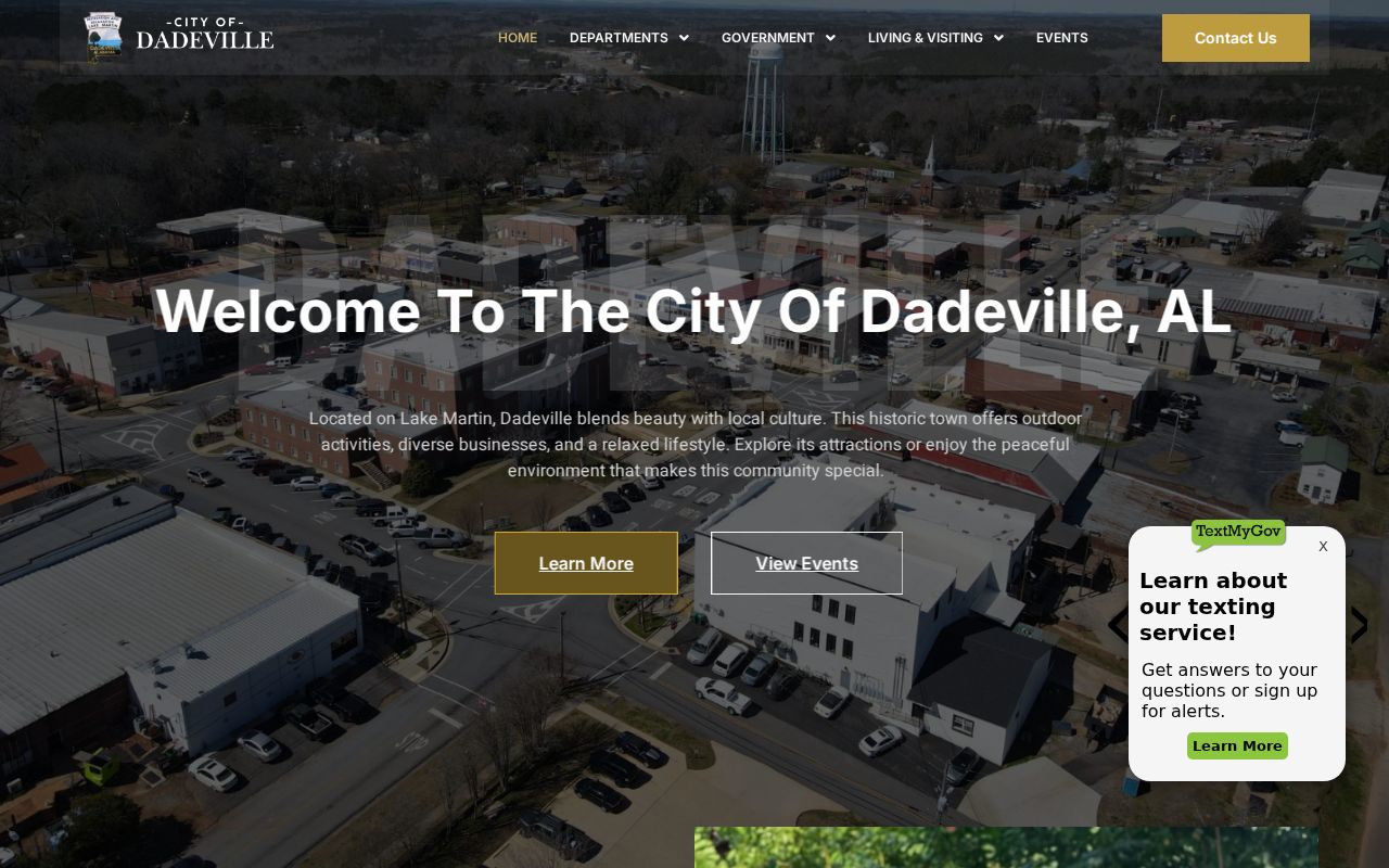 Tallapoosa County municipal warrant Dadeville city court context